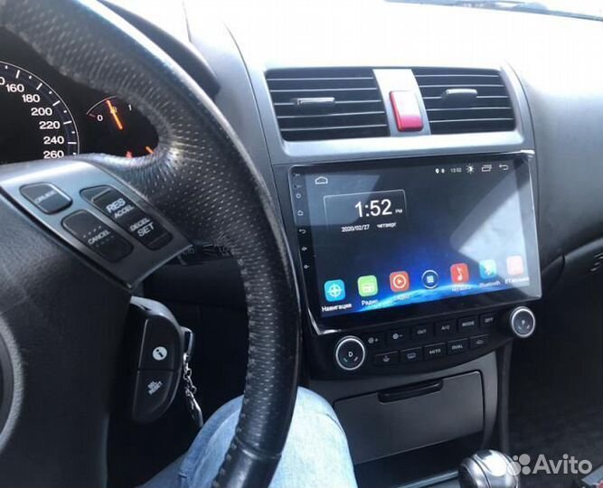 Магнитола Honda Accord 7 Android IPS