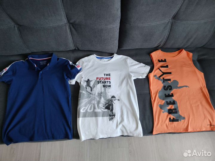 Вещи h&m, demix и тд на мальчика 158-164