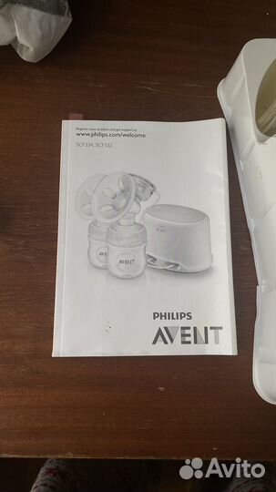 Молокоотсос avent электрический