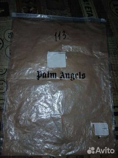 Шорты palm angels белые