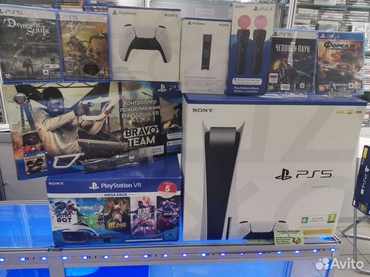 Sony PlayStation 5 Ps5, VR шлем, Новое