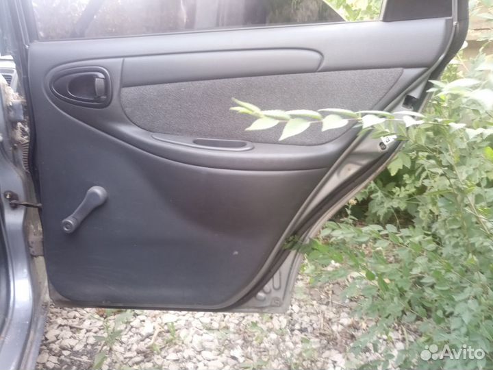 Дверные карты Chevrolet Lanos Zaz Sens комплект