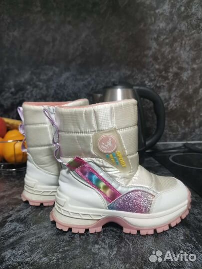 Сапожки для девочки тёплые