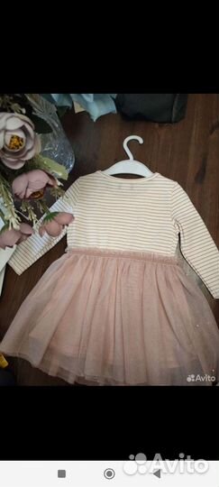 Платье для девочки 92