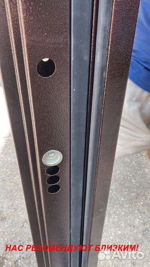 Качественная дверь металлическая с бесплатной уста