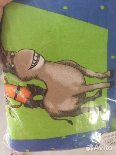 Постельное в детскую кроватку