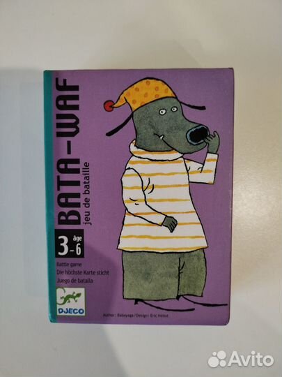 Настольная игра Djeco Bata-waf 3-6 лет