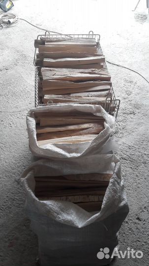 Дрова березовые колотые сухие