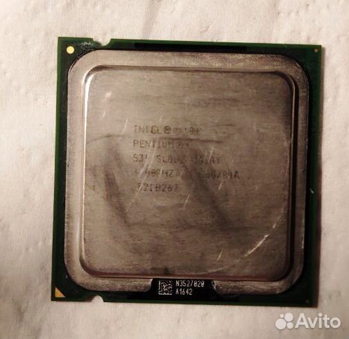 Процессоры Intel Pentium 4 и G620, Celeron и Duo