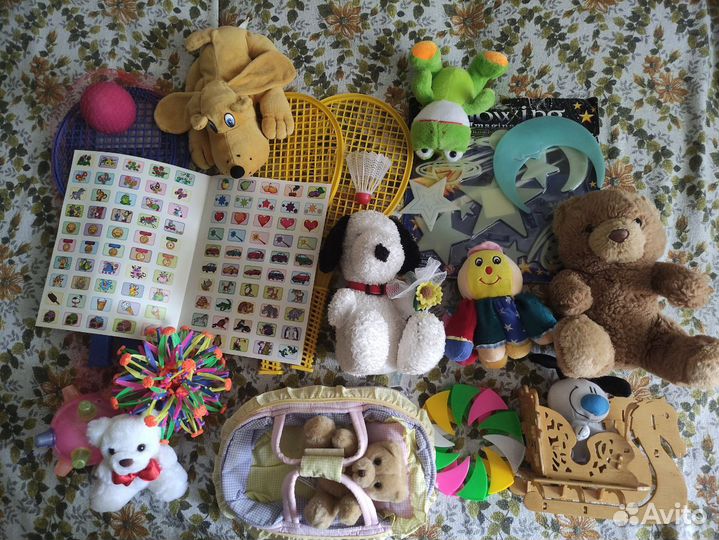 Детские игрушки для ребенка пакетом