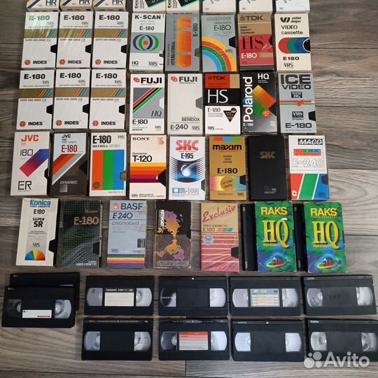 Видео кассеты фирменные