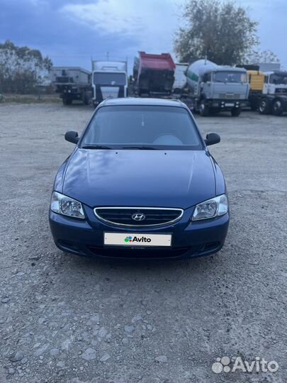 Hyundai Accent 1.5 МТ, 2007, 213 000 км