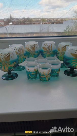 Набор фужеров и стаканчиков