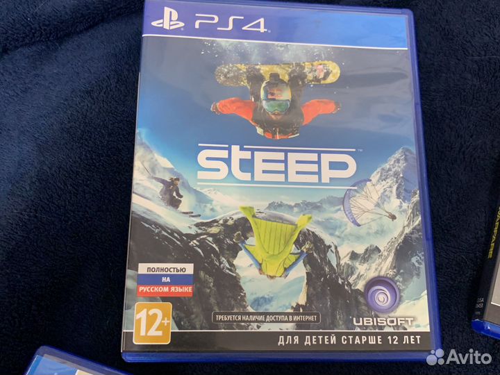 Игровые диски на ps4