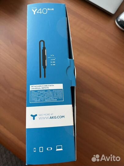 Проводные наушники AKG Y40
