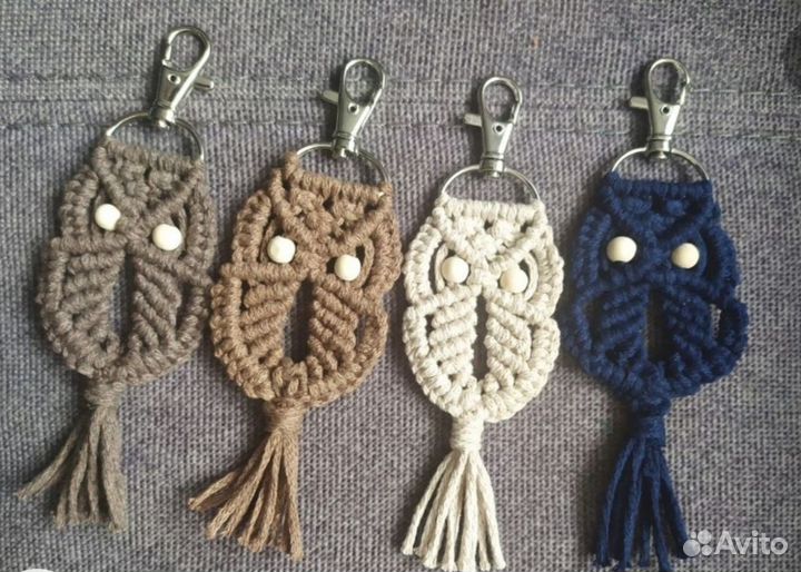 Брелки макраме