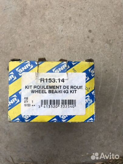 Ступичный подшипник передний opel мирива