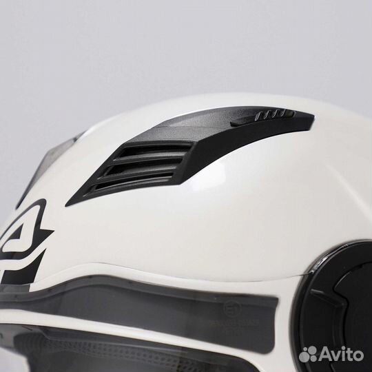 Acerbis vento 2206 Double визор Jet Motorcycle Мотошлем White