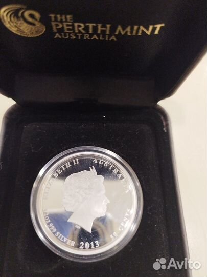 Монета Австралия 2013 год 50 центов 