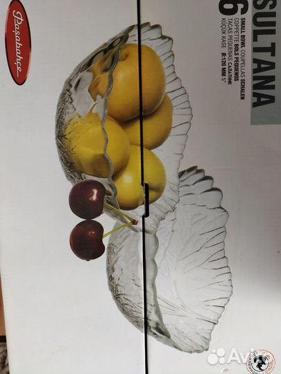 Набор салатников стеклянных