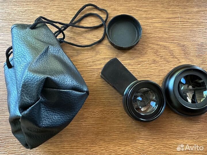 Макролинза для телефона линза фишай