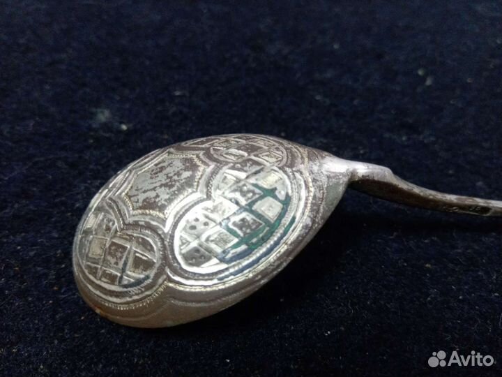 Ложечка серебро 84 работа годовик