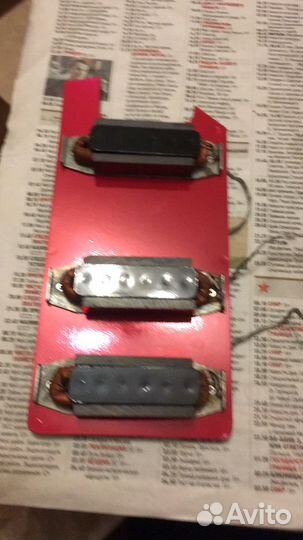 Звукосниматели, пикгард и бридж Форманта соло 2