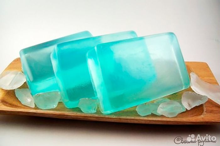 Прозрачное мыло с эфирными маслами