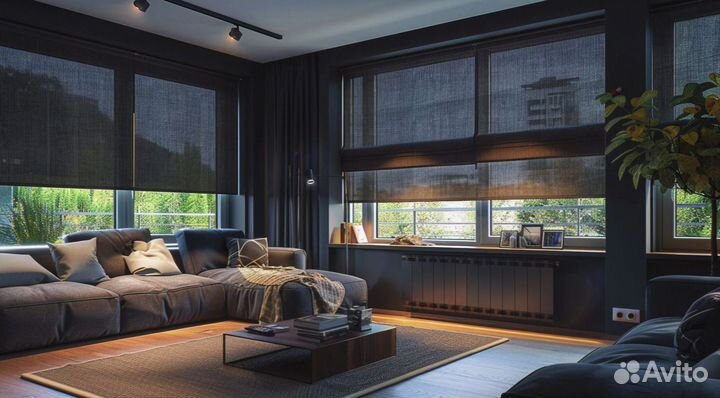 Рулонные шторы blackout