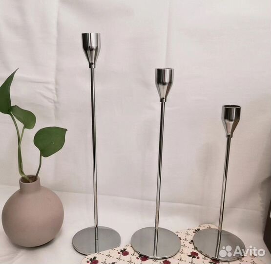 Подсвечники Цена за 3 шт