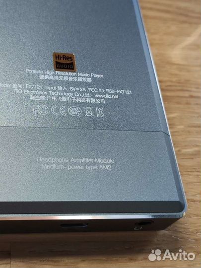 Fiio x7 с AM2 + пульт Fiio RM1+ чехол. Комплект