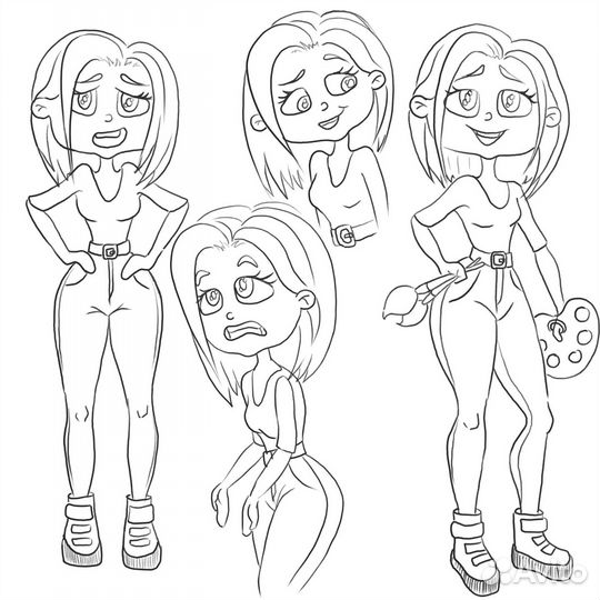 Digital иллюстратор, Графический дизайнер