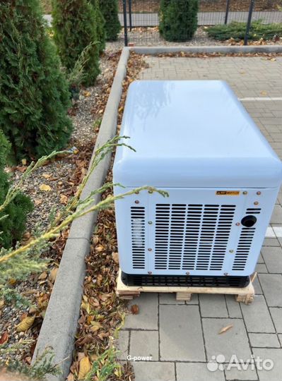 Дизельный генератор 13 kW G-power трехфазный водян