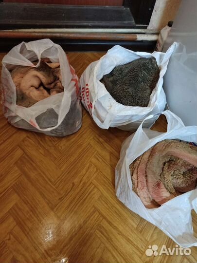 Мясо для собак рубец