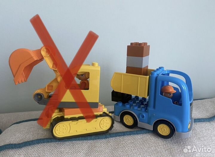 Lego duplo самосвал