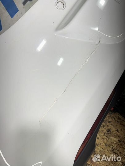 Бампер задний дефект Опель Астра J