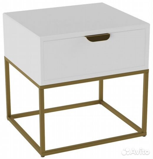Прикроватная тумба Калифорния Дрим Ясень браш белы