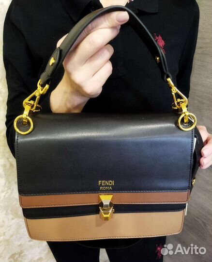 Сумка Fendi premium новая натуральная кожа