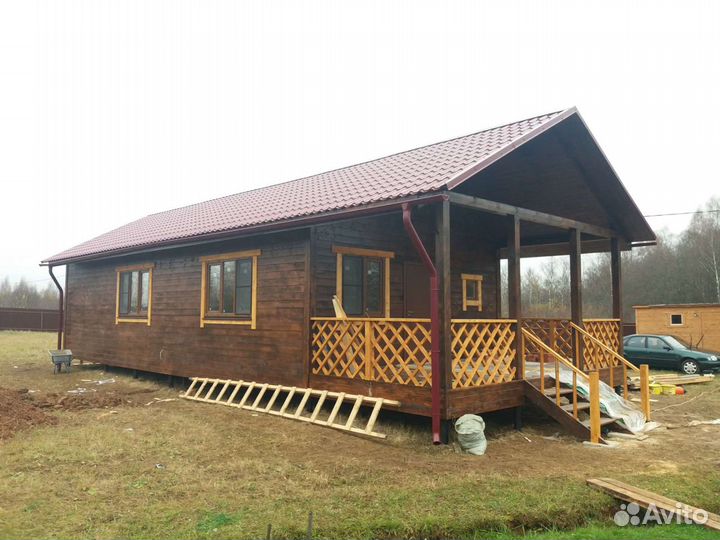 Дом 100 м² на участке 10 сот