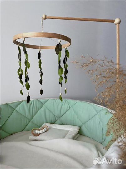 Бортики в детскую кроватку