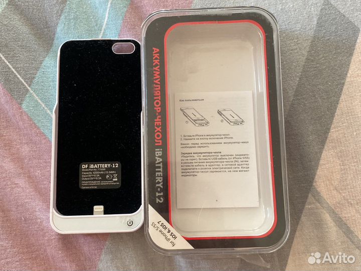 Чехол аккумулятор на iPhone se
