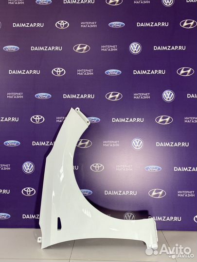 Крыло Hyundai solaris (2017-2020) Правое Белый