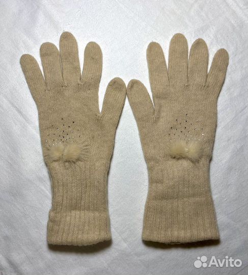 Перчатки женские вязанные