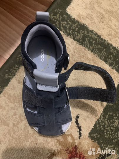 Сандалии ecco для мальчика 24 размер