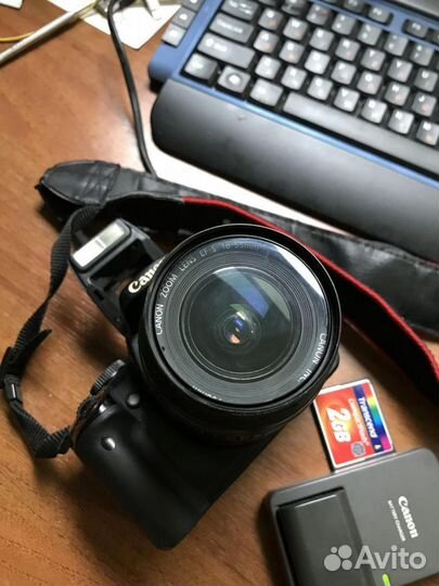 Canon eos 400d KIT + UV filter + сумка