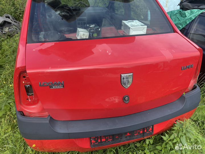 Задний бампер renault logan 1 оригинал