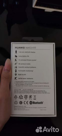 Часы huawei watch fit
