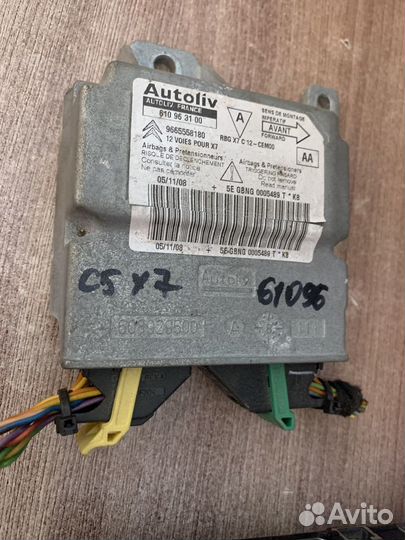 Блок AirBag Ситроен С5 Х7