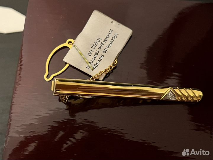 Зажим для галстука, новый