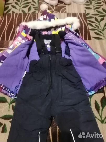 Зимний костюм для девочки